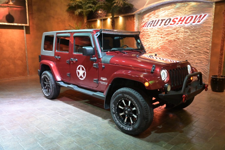 Used 2008 Jeep Wrangler Big Upgrades! Unlimited Sahara + Mods !! For Sale  (Sold) | Auto Show Sales and Finance Stock #SCV5674