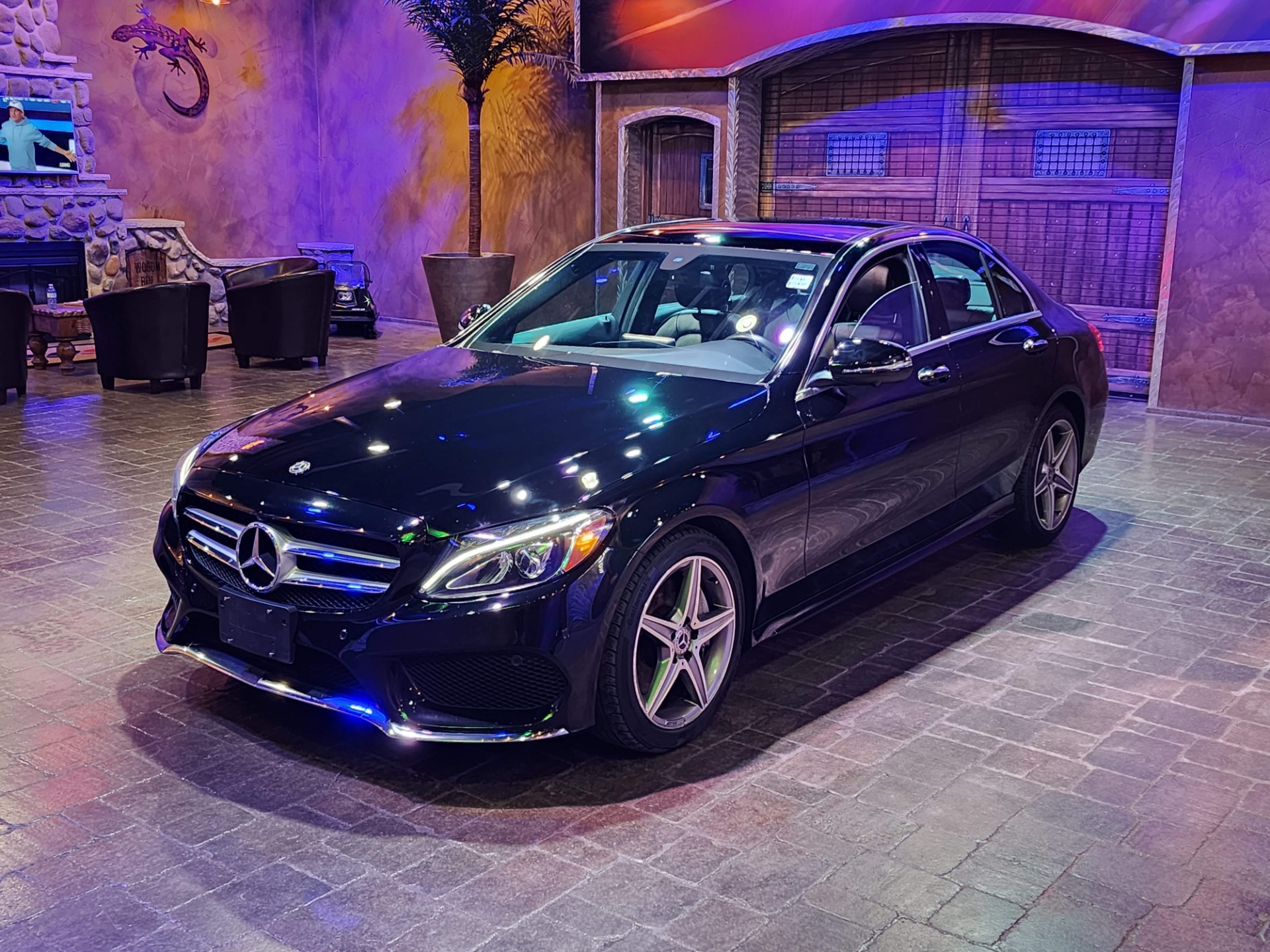 used 2018 Mercedes-Benz C-Class car, priced at $38,800